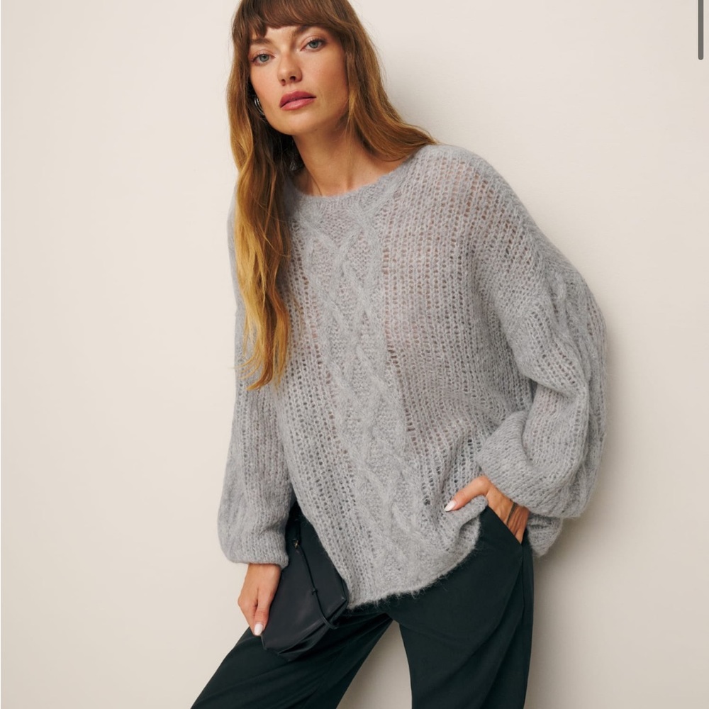 Reformation Vea Oversized Sweater